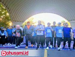 Gubernur Gusnar dan Anggota DPR RI Rahmat Gobel Meriahkan Car Free Day di Limboto