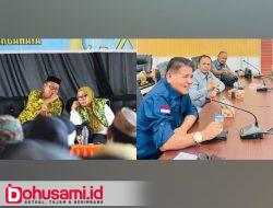 Bupati Gorut Terpilih Thariq Modanggu Mensuport Fraksi Golkar Menuntaskan Pembahasan Perampingan SOTK