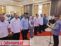 Bupati Sofyan Kukuhkan Maryam Puhi Pago Ketua Pembina Posyandu Kabupaten Gorontalo