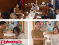 Bersama Ketua Panitia TIFF, Wali Kota Caroll Temui Konjen Filipina