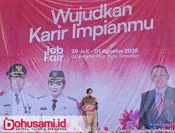 Pengangguran Terbuka Masih Tinggi, Pemkot Tomohon Gelar Job Fair