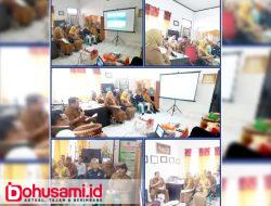 Optimalkan Program Kerja, Camat Telaga Biru Muchtar Potutu Gelar Rapat Evaluasi