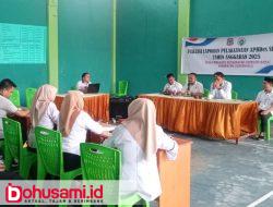 Camat Limboto Barat, Ikram Andi Taufan Hurudji Evaluasi APBDes T.A 2025