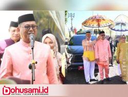Pertama Kunjungan Kerja di Tolinggula, Bupati dan Wabup Thariq-Nurjana Disambut dengan Adat Mopotilolo