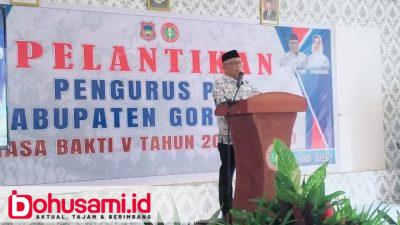 Bupati Gorontalo, Sofyan Puhi Kukuhkan Pengurus PGRI Periode 2025-2030