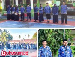 Apel Korpri Tingkat Kecamatan Telaga Biru, Camat Muchtar Potutu Sampaikan Harapan Bupati Gorontalo