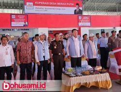 Dorong Ekonomi Desa/Kelurahan, Bupati Sofyan Ikut Peluncuran 80.000 Koperasi Merah Putih