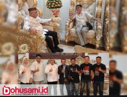 Bupati Gorontalo, Sofyan Puhi Terima Kunjungan Ketum DPP Pro Jurnalismedia Siber (PJS) Mahmud Marhaba