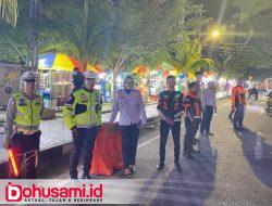 Dishub Kabgor Dan Polres Gorontalo Tertibkan Parkir Liar Depan Taman Budaya Limboto