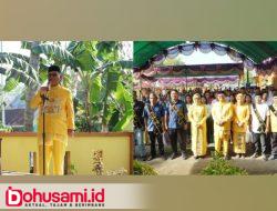 Disambut Adat Mopotilolo di Biau, Bupati Thariq Mengingatkan ASN dan Masyarakat Bangun Sinergitas