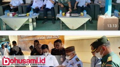 Bupati Gorontalo Hadiri Pemusnahan Barang Bukti Berkekuatan Hukum (Inkracht)