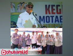 Pra “Motabi Kambungu” , Bupati Thariq Modanggu Berkunjung ke Pulau Dudepo Anggrek