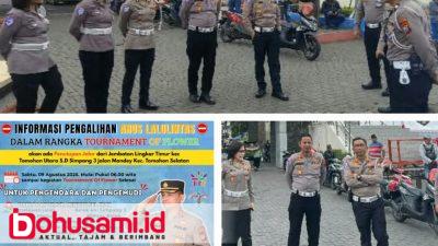 ToF Besok, Mulai Pukul 06.00 Wita Ruas Jalan ini Ditutup