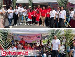 Antusiasnya Para Disabilitas dalam Kemeriahan Tournament of Flower di Tomohon