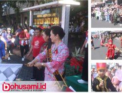 Bunda PAUD Lepas Pawai Bocah Tomohon