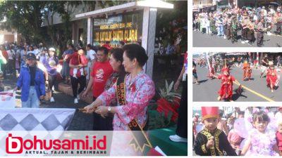 Bunda PAUD Lepas Pawai Bocah Tomohon