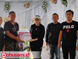 Wawali Sendy Melayat ke Keluarga Lagare, LMI & Wulan Sampaikan Dukacita