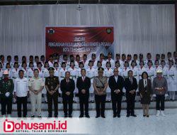 Dikukuhkan Wali Kota Caroll, Paskibraka Tomohon Siap Jalankan Tugas