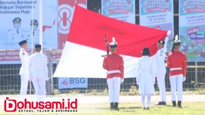 Semarak, Upacara HUT ke-80 Proklamasi di Kota Tomohon