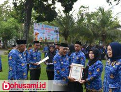 Pemkab Gorontalo Gelar Apel Korpri Peringati Haornas dan Harhubnas 2025