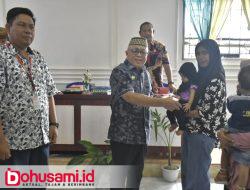 100 Keluarga Resiko Stunting di Kecamatan Tabongo Terima Bantuan Telur