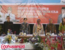 Wawali Sendy Sambut Kunjungan Reses Komisi VII DPR RI di Tomohon