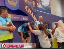 Taklukkan 2 Gubernur, Bupati Thariq Sumbang Medali Emas Pertama untuk Gorontalo