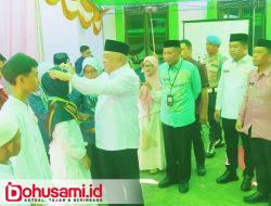 Wabup Tonny Apresiasi Khatam Raya Santri TPQ dan Majelis Taklim di Tibawa