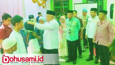 Wabup Tonny Apresiasi Khatam Raya Santri TPQ dan Majelis Taklim di Tibawa