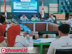 Hadiri Musyawarah PMI, Bupati Sofyan Harapkan Ketua PMI Terpilih Mampu Mendorong Program Kemanusiaan