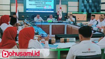 Hadiri Musyawarah PMI, Bupati Sofyan Harapkan Ketua PMI Terpilih Mampu Mendorong Program Kemanusiaan