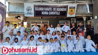 Gojukai Karate-Do Gorontalo Gelar Gashuku dan Ujian Kenaikan Tingkat