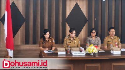 Inflasi masih Fluktuasi, Wawali Sendy Pimpin Rakor TPID Tomohon