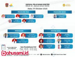 RSUD Zus Gorontalo Utara Umumkan Jadwal Pelayanan Dokter