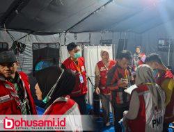 Ketua PMI Zulfikar Usira Tinjau Pelayanan Kesehatan Di Rumah Sakit Lapangan Peran Saka Nasional 2025