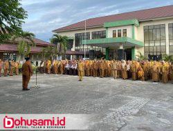 Sekda Sugondo Makmur Pimpin Apel Pagi ASN Zona C