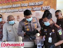 Kajari, Abvianto Syaifulloh Pimpin Langsung Pemusnahan Barbuk Berkekuatan Hukum Tetap