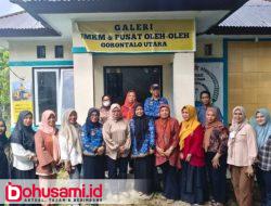 Wabup Nurjanah Dampingi Ketua Dekranasda Provinsi Gorontalo, Ibu Nani Mokodongan Dalam Kunker Ke Gorut