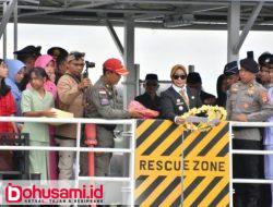 Peringati Hari Pahlawan, Wabup Nurjanah Bersama Forkopimda Gelar Tabur Bunga di Perairan Kwandang