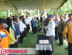 Bupati Thariq Menjadi Pembina Apel Kerja di Kecamatan Monano