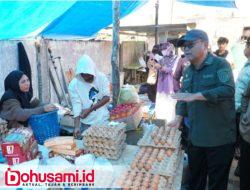 Menjelang Akhir Tahun, Bupati Thariq Pantau Harga Bahan Pokok di Pasar Moluo