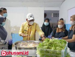 Tinjau Langsung Dapur MBG di Desa Katialada, Bupati Thariq Memastikan Kualitas Makanan Yang disajikan Bergizi
