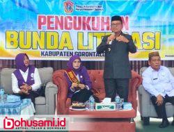 Bupati Thariq Kukuhkan Bunda Literasi Gorontalo Utara