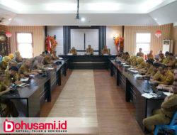 Bupati Thariq Bersama Wabup Nurjanah Pimpin Rapim Bersama Seluruh Pimpinan OPD