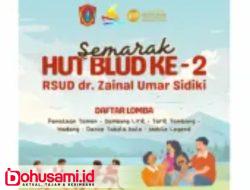 HUT Ke-2 RSUD Zus Gorut, Diisi Beragam Lomba Kreatif dan Kompetitif