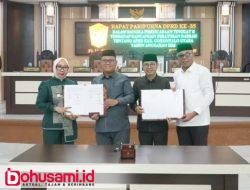 Bupati Thariq Bersama Wabup Nurjanah Menghadiri Rapat Paripurna DPRD Ke-35 Tahun 2025