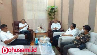 Optimalkan Pemanfaatan Aset Daerah, Sekda Suleman Lakoro Audiensi Dengan Kepala BPN Gorut