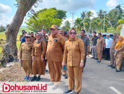 Guna Matangkan Ground Breaking Hilirisasi Ayam Terintegrasi, Pemkab Gorontalo Utara Tinjau Lokasi Desa Tolongio