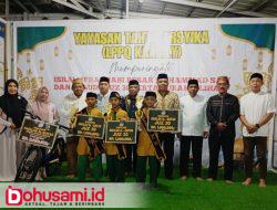 Kabag Kesra Hadiri Wisuda Santri Yayasan Arsyika LPPQ Kamaly Desa Dumati