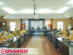 Gelar Rapat Evaluasi, RSUD Zainal Umar Sidiki Paparkan Tren Positif Pelayanan di Hadapan Bupati Gorontalo Utara